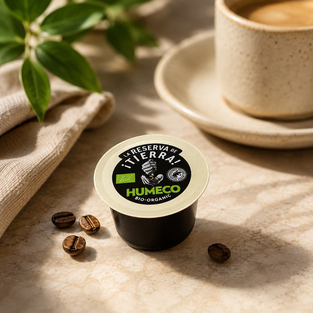 Lavazza Capsules Blue La Reserva de ¡Tierra! Humeco Bio-Organic x100
