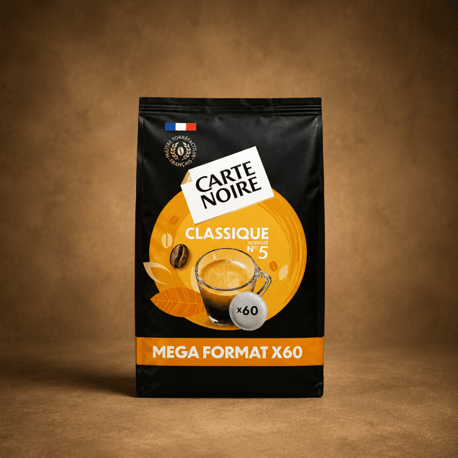 Carte Noire Classique N°5 – Format 60 Pods
