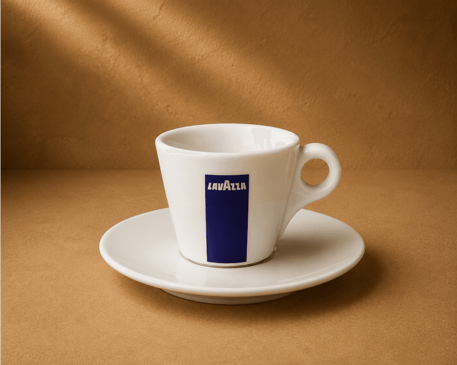 Lavazza – Tasses Espresso Avec Sous-Tasses (12 pcs) 70 ml