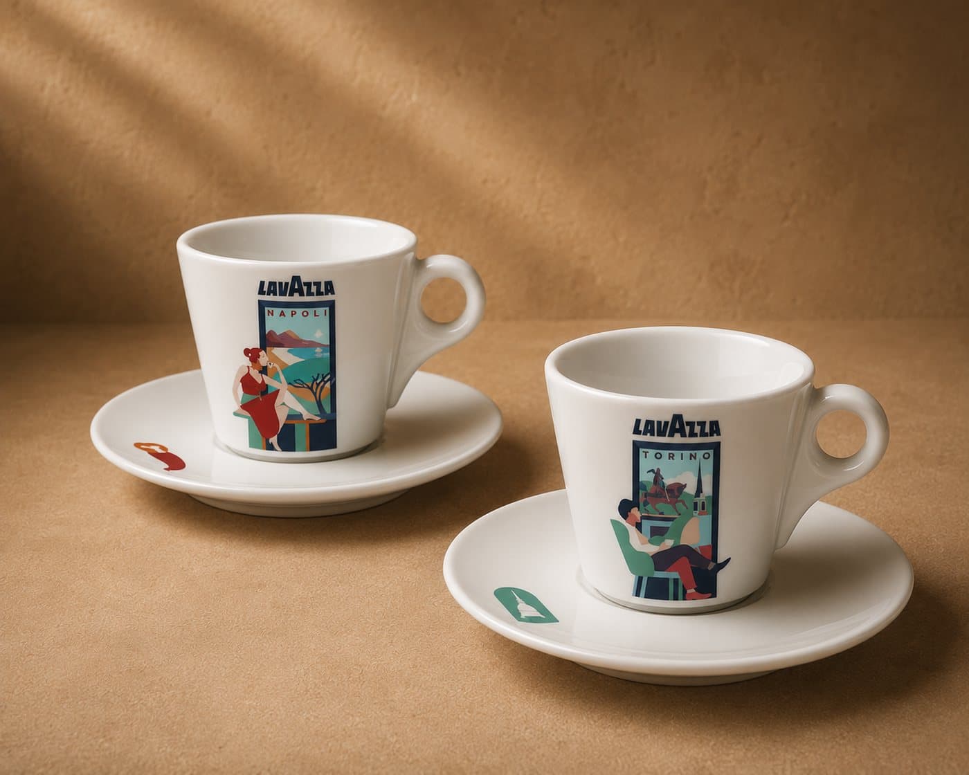 Lavazza - Set Espresso Torino et Napoli
