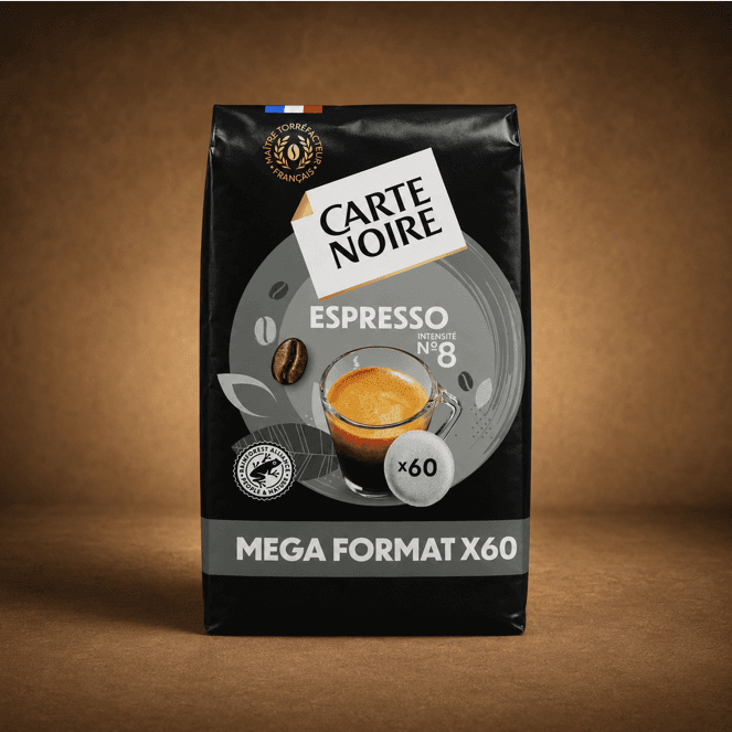 Carte Noire Espresso N°8 – Format 60 Pods