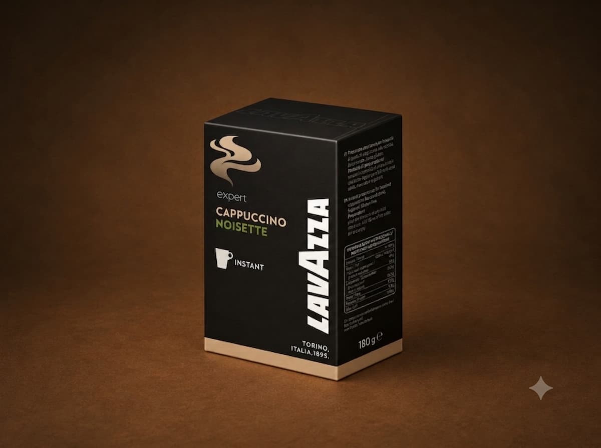 Lavazza Cappuccino Noisette – Sticks solubles